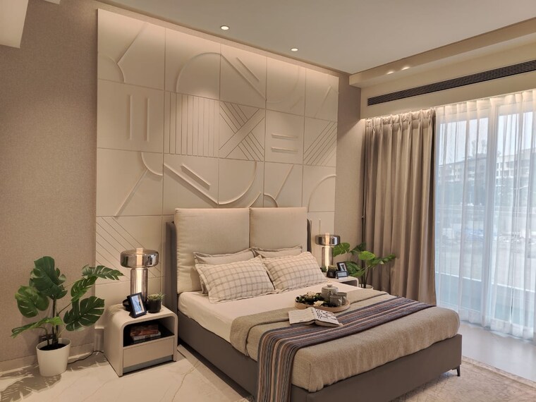 Bedroom, balkum pada 3 Bedroom 1264 Sq.Ft. Builder Floor In Balkum Pada Thane 7609336