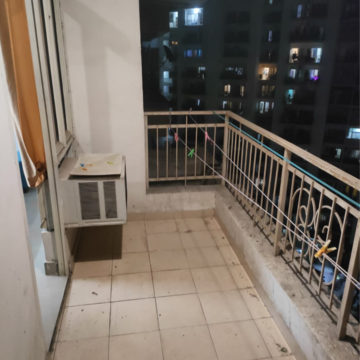 Balcony in 2.5 BHK Apartment at Migsun Wynn Boulevard, Eta Ii Greater Noida – for Sale