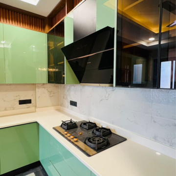 Kitchen in 4 BHK Builder Floor at Uppal Southend, Sector 49 – for Sale