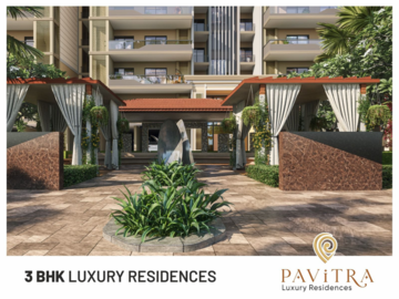 3 BHK Apartment – Exterior View View at Pavitra Luxury Residences, High Ground - for Sale