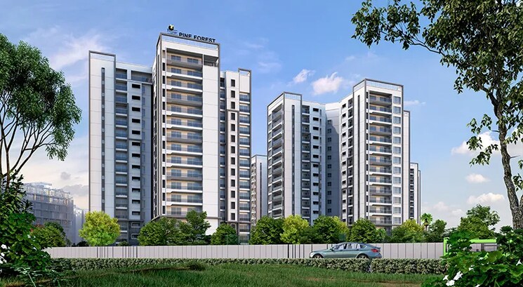 Exterior View, prestige-pine-forest 3 Bedroom 2621 Sq.Ft. Apartment In Whitefield Bangalore 7609585
