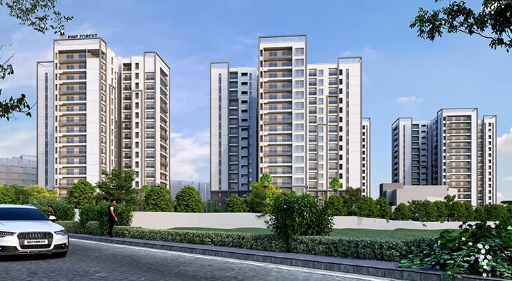 Exterior View, prestige-pine-forest 3 Bedroom 2621 Sq.Ft. Apartment In Whitefield Bangalore 7609585