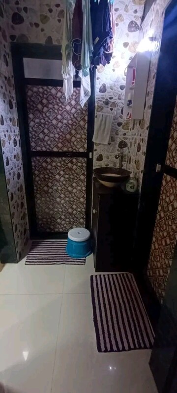 Bathroom in 1 BHK Apartment at Jai Avenue CHS, Nalasopara West – for Sale