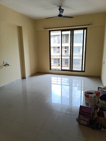 Living Room in 1 BHK Apartment at Shreeji Residency Kalwa, Kalwa – for Sale