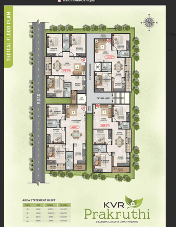 2 BHK Apartment For Resale in Kalyan Nagar Bangalore  7609896