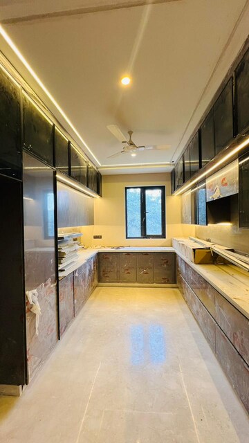 Kitchen in 4 BHK Builder Floor at Sushant Lok 3, Sector 57 – for Sale