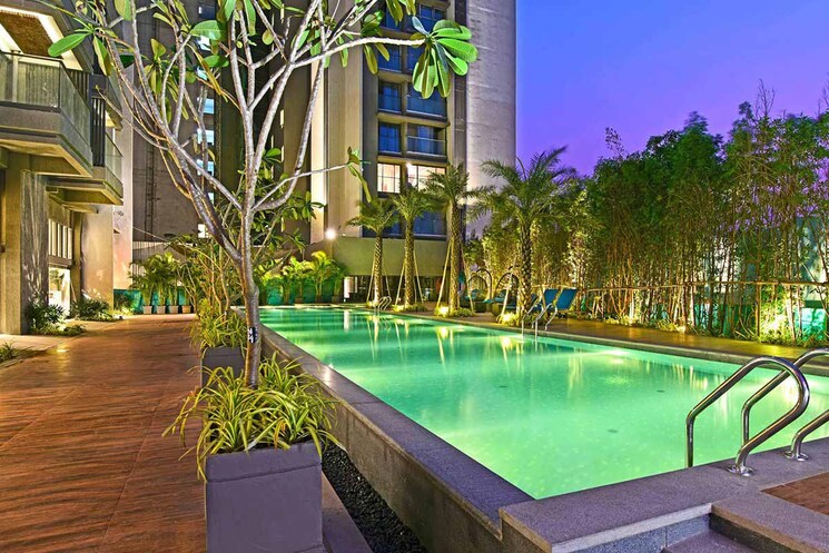 Swimming Pool, rustomjee-paramount 2 Bedroom 777 Sq.Ft. Apartment In Khar West Mumbai 7610408