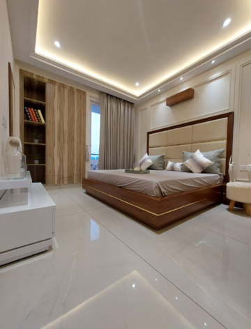 Living Room in 4 BHK Apartment at MRS Hi Greens, Kishanpura – for Sale