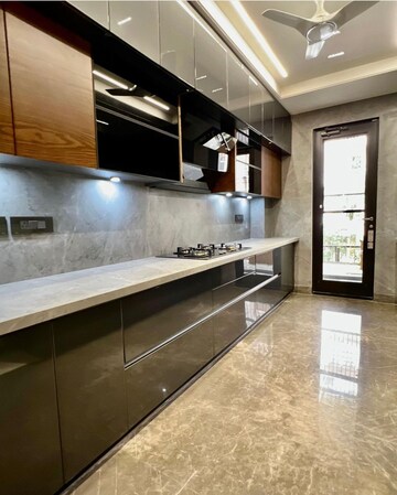 Kitchen in 4 BHK Builder Floor at Sushant Lok 2, Sector 57 – for Sale
