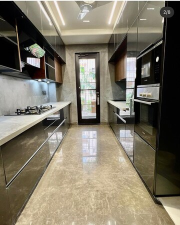 Kitchen in 4 BHK Builder Floor at Sushant Lok 2, Sector 57 – for Sale