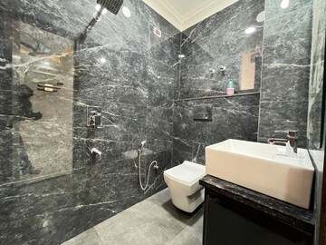 Attached Bathroom in 3 BHK Builder Floor at Chattarpur – for Sale