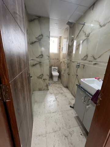 Bathroom in 3 BHK Builder Floor at Chattarpur – for Sale