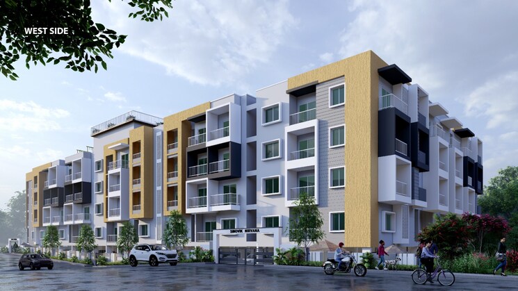 Exterior View, rayasandra 2 Bedroom 1231 Sq.Ft. Apartment In Rayasandra Bangalore 7611335