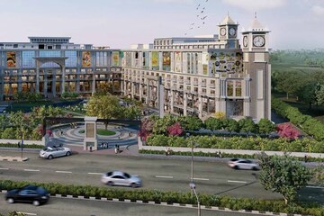  Shop – Exterior View View at HLP Social Square, Patiala Road - for Sale