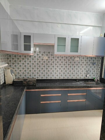 Kitchen in 2 BHK Apartment at Simran Sapphire, Kharghar – for Rent