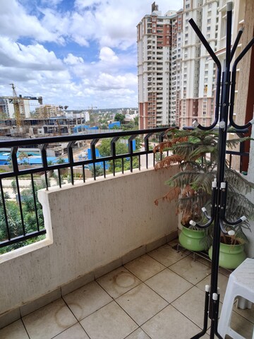 Balcony in 3.5 BHK Apartment at Prestige Lakeside Habitat, Whitefield – for Sale
