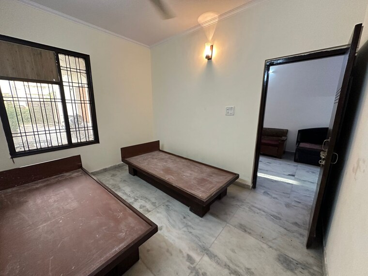 Living Room, om-builder-floors 2 Bedroom 1350 Sq.Ft. Builder Floor In Green Fields Colony Faridabad 7612747