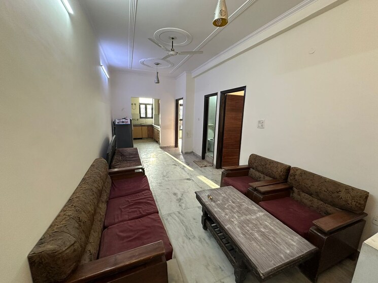 Kitchen, om-builder-floors 2 Bedroom 1350 Sq.Ft. Builder Floor In Green Fields Colony Faridabad 7612747