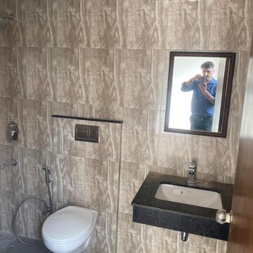 Bathroom in 3 BHK Apartment at Shapoorji Pallonji Joyville Phase 2, Sector 102 – for Sale