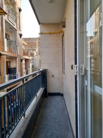 Balcony in 2 BHK Builder Floor at Dwarka Mor – for Rent
