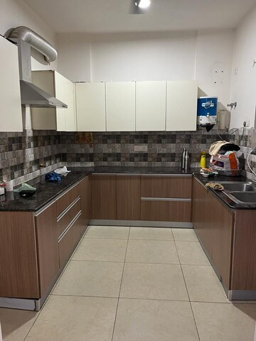 Kitchen in 3 BHK Apartment at Sushma Crescent, Dhakoli Village – for Sale