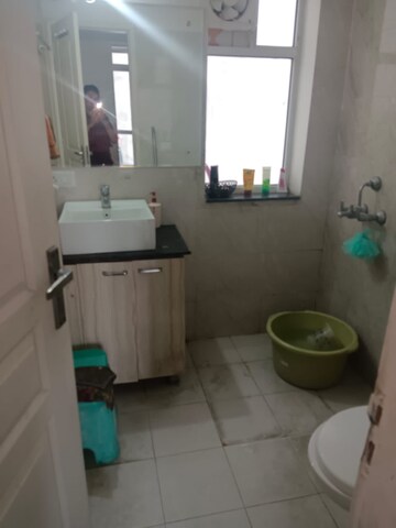 Bathroom in 3 BHK Apartment at Golden Sand Apartments, Dhakoli Village – for Sale