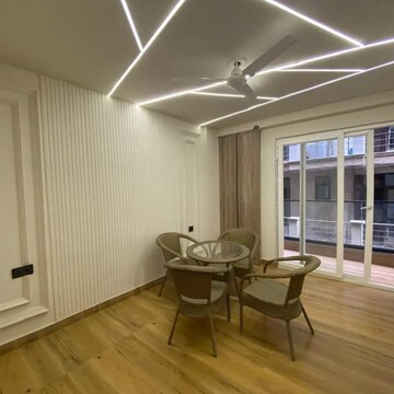 Living Room in 3 BHK Builder Floor at Chattarpur – for Sale