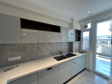 Kitchen in 3 BHK Apartment at Nagla Road – for Sale
