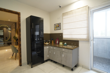 Kitchen in 3 BHK Apartment at Malwa Escon Primera, International Airport Road – for Sale