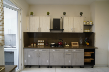 Kitchen in 3 BHK Apartment at Malwa Escon Primera, International Airport Road – for Sale