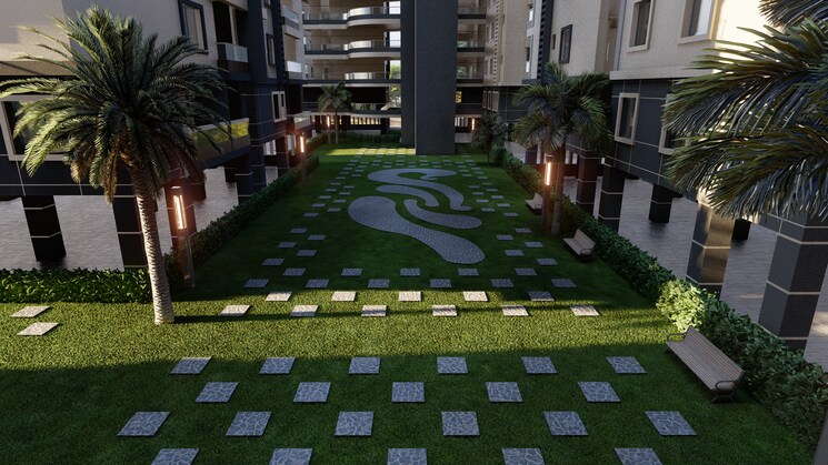 Garden, avantika-the-espino 2.5 Bedroom 1450 Sq.Ft. Apartment In Chanda Nagar Hyderabad 7614703
