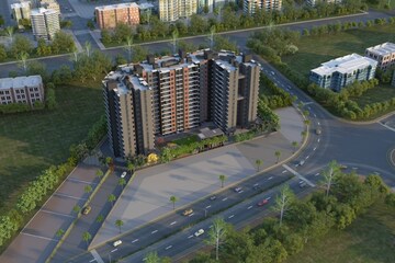 3 BHK Apartment – Exterior View View at Shiv 24 Sunshine Towers, Chikhali - for Sale