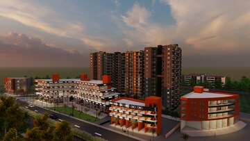3 BHK Apartment – Exterior View View at Shiv 24 Sunshine Towers, Chikhali - for Sale