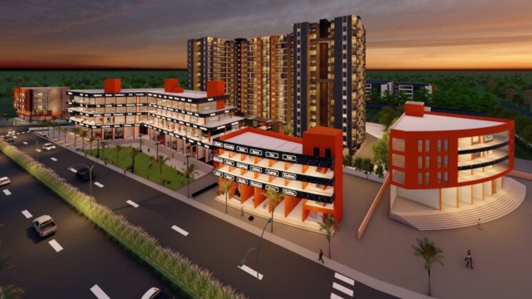 Bedroom, shiv-24-sunshine-towers 3 Bedroom 933 Sq.Ft. Apartment In Chikhali Pune 7614710