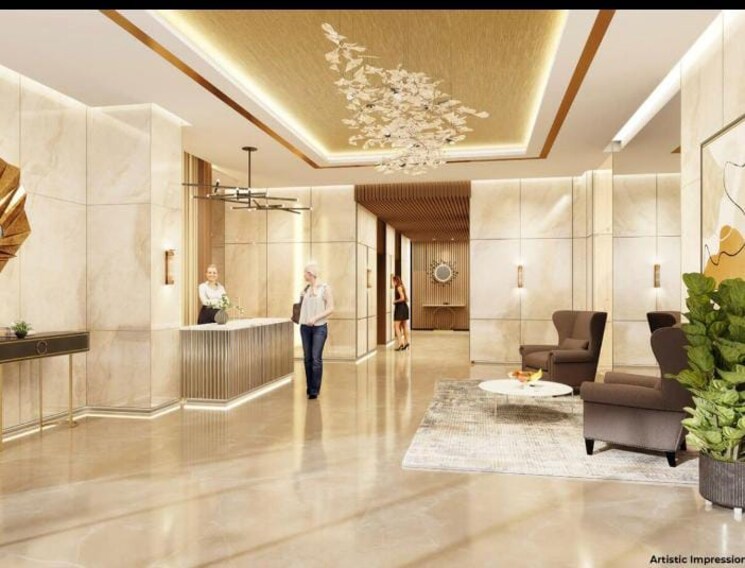 Living Room, jp-codename-starlife 3 Bedroom 795 Sq.Ft. Apartment In Mira Road Thane 7614789