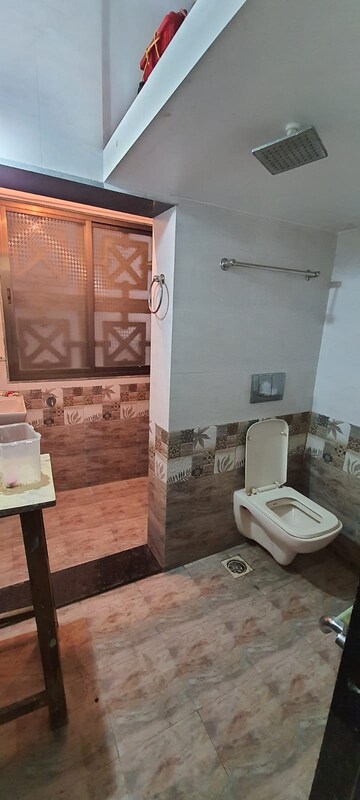 Bathroom in 2 BHK Apartment at Parsik Nagar – for Sale