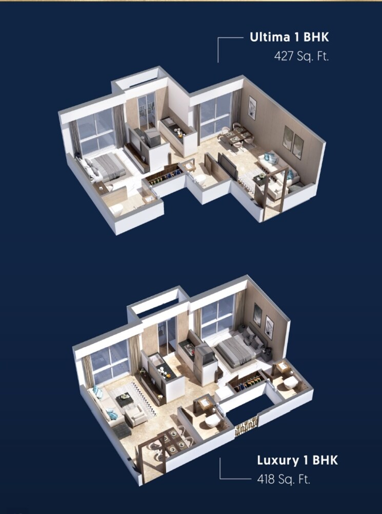 undefined, blue-ozone-residency 1 Bedroom 393 Sq.Ft. Apartment In Dahisar Palghar 7614929