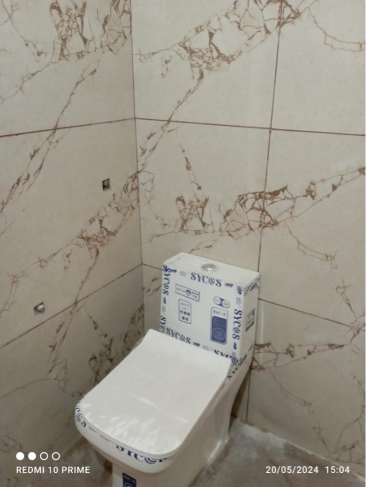 Bathroom, dhakoli 3 Bedroom 100 Sq.Yd. Independent House In Dhakoli Zirakpur 7615039