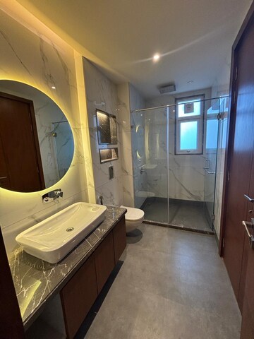 Bathroom in 4 BHK Builder Floor at Sushant Lok 2, Sector 57 – for Sale