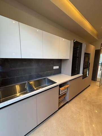 Kitchen in 4 BHK Builder Floor at Sushant Lok 2, Sector 57 – for Sale