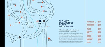 Studio Apartment – Map Location View at WTC Quad, Tech Zone 4 Greater Noida - for Sale