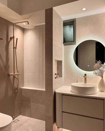 Bathroom in 2.5 BHK Apartment at Windlass River Valley, Harrawala – for Sale