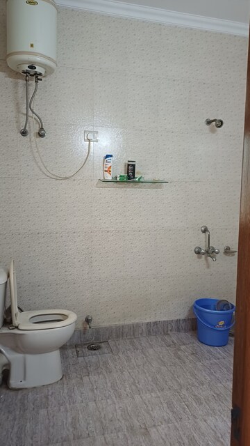 Bathroom in 3 BHK Builder Floor at Chittaranjan Park – for Sale
