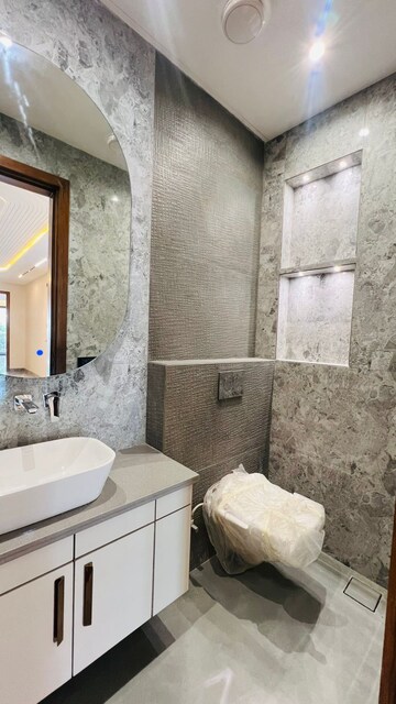 Bathroom in 4 BHK Builder Floor at Huda CGHS, Sector 56 – for Sale