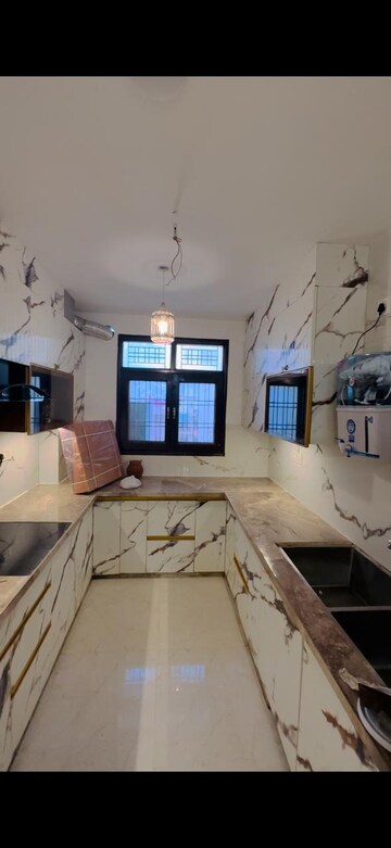 Kitchen in 3 BHK Builder Floor at Krishna Colony – for Sale