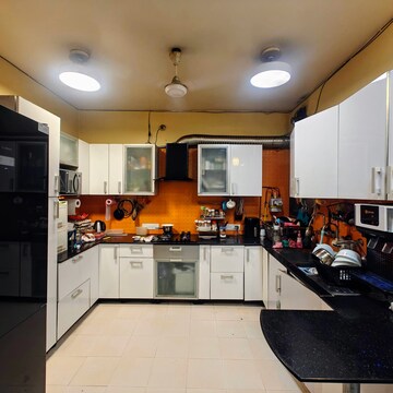 Kitchen in 3 BHK Builder Floor at Greater Kailash I – for Sale