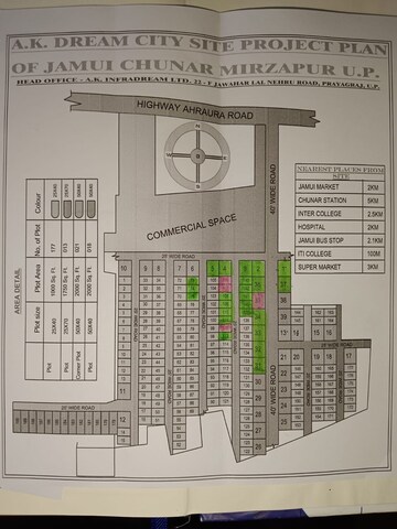  Plot – Exterior View View at Chunar - for Sale