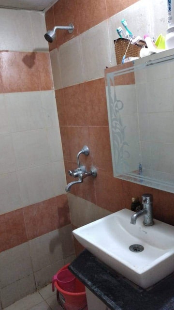 Bathroom in 2 BHK Apartment at Mahagun Mywoods, Sector 16c Greater Noida – for Sale