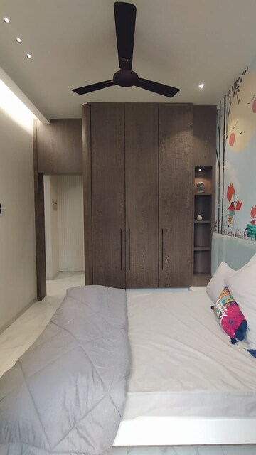 Bedroom in 2 BHK Apartment at Mohan Alcoves, Valivali – for Sale