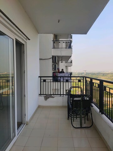 Balcony in 3.5 BHK Apartment at Gulshan Ikebana, Sector 143 – for Rent